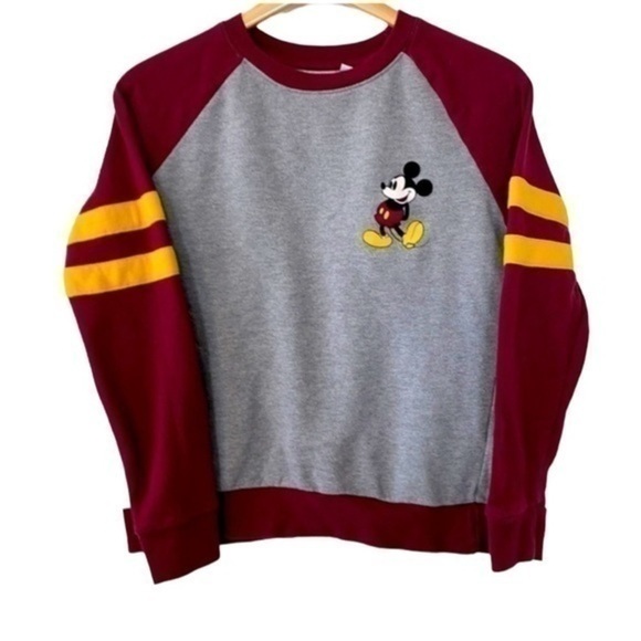DISNEY | DISNEY SIZE SMALL MICKEY MOUSE CREWNECK SWEATSHIRT. - Picture 1 of 7